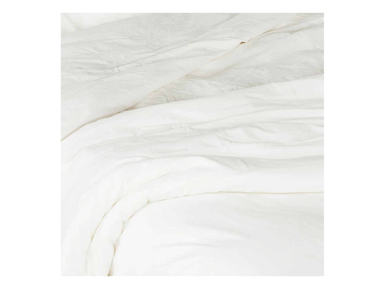 Housse de couette coton Lavé Oekotex