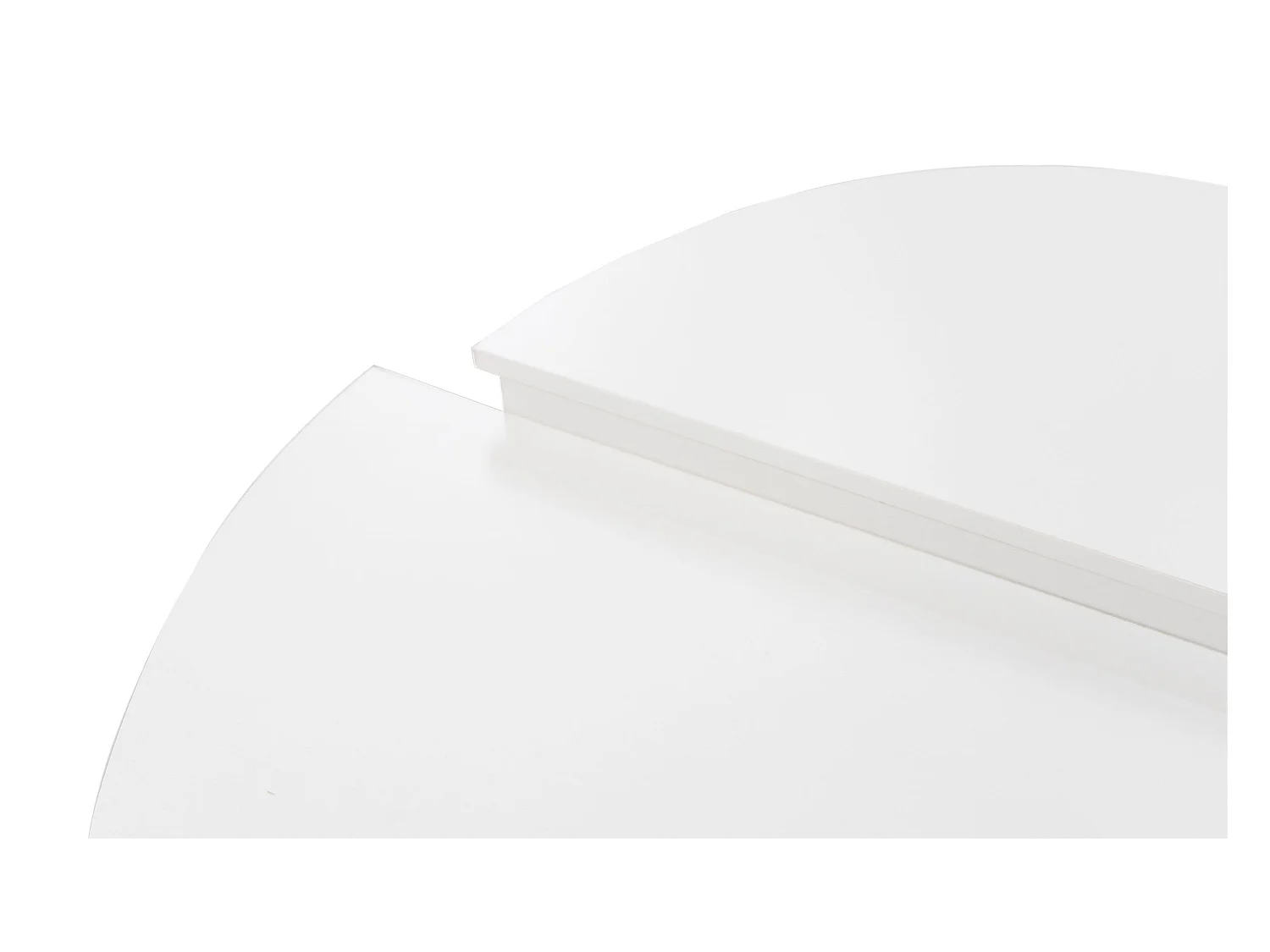 Set de 2 tables basses design Glowik Blanc mat