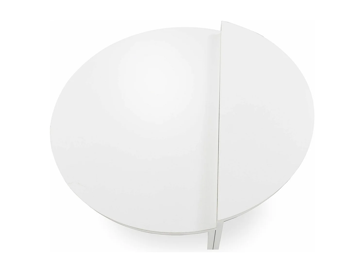 Set de 2 tables basses design Glowik Blanc mat