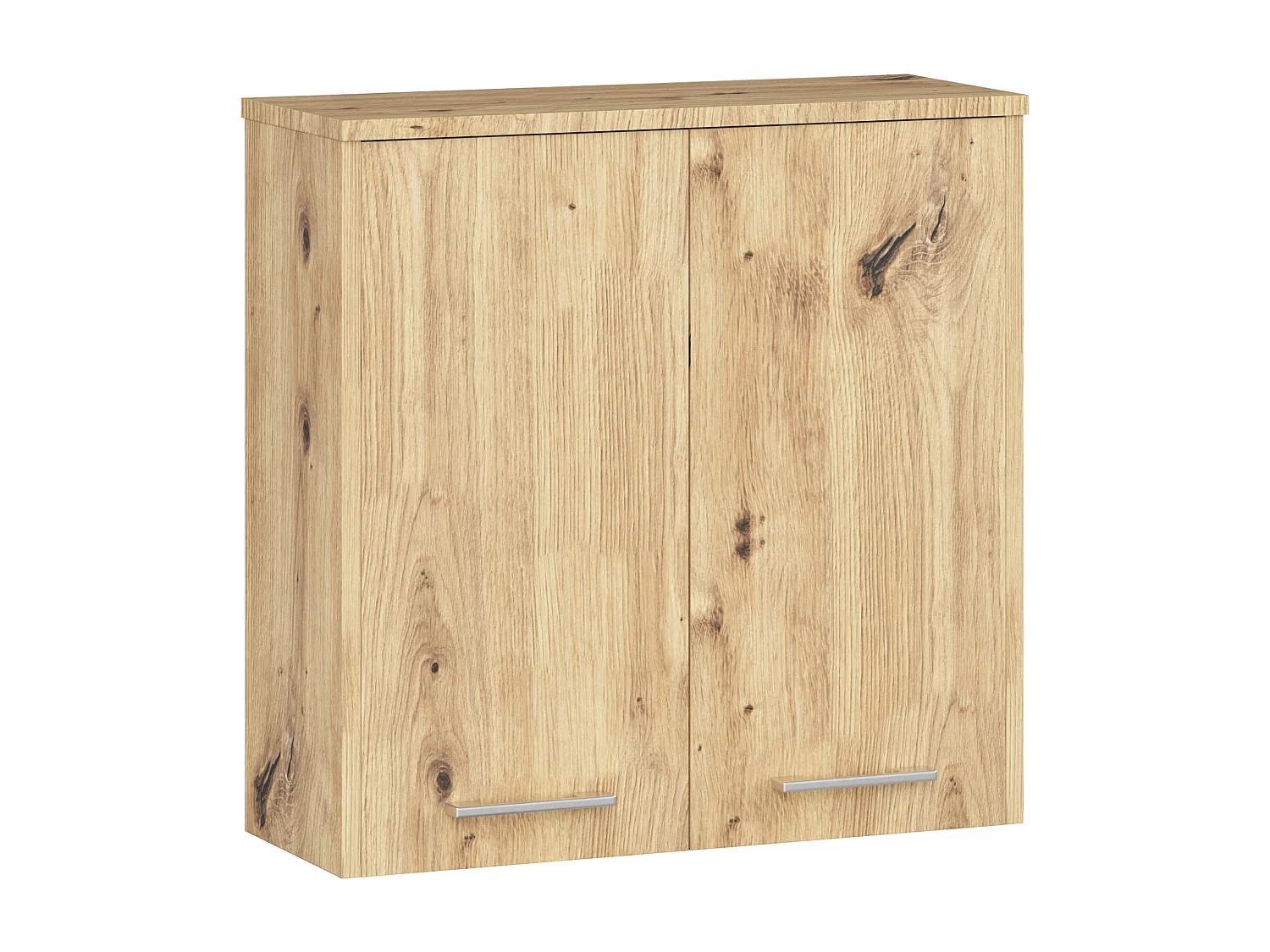 Armoire salle de bains AKORD FIN accr. au mur Chêne Artisan 60 cm 2 portes façade Chêne Artisan 2 étagères 60x22,5x60 cm
