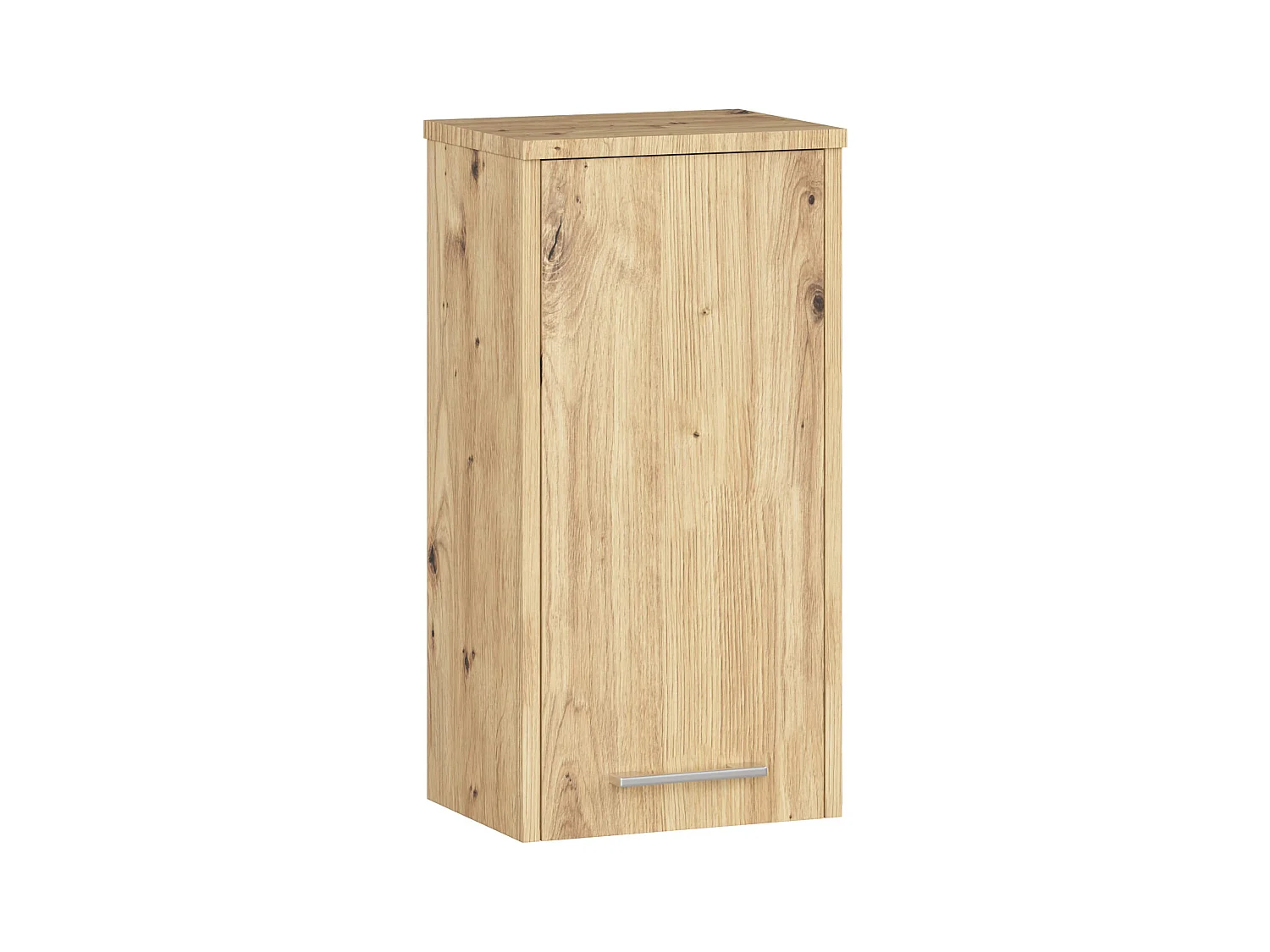 Armoire salle de bains AKORD FIN accr. au mur Chêne Artisan 30 cm 1 porte façade Chêne Artisan 2 étagères 30x22,5x60 cm