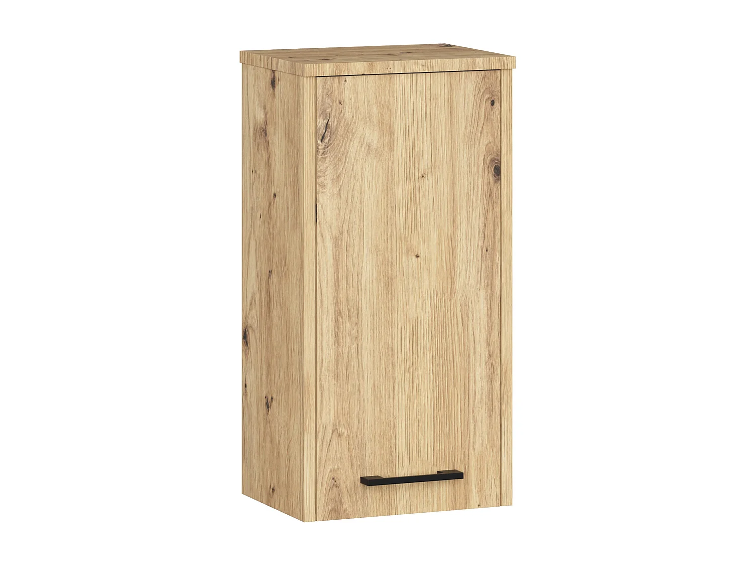 Armoire salle de bains AKORD FIN accr. au mur Chêne Artisan 30 cm 1 porte façade Chêne Artisan 2 étagères 30x22,5x60 cm