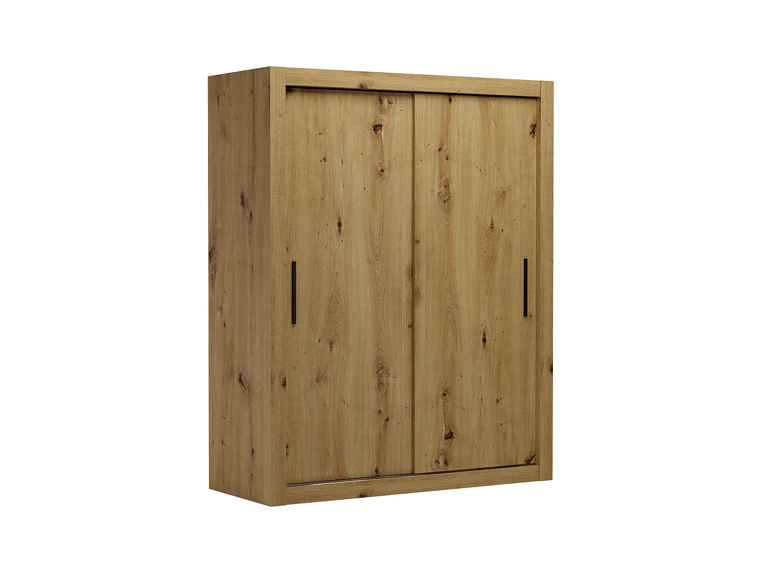 Armoire chambre adulte DIVA 160cm – 2 portes coulissantes-Beige