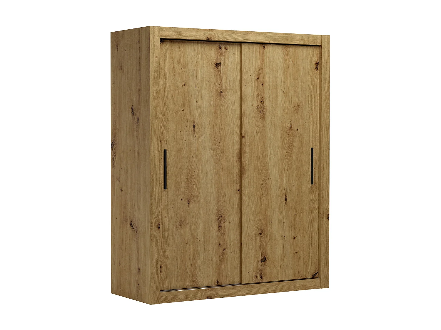 Armoire chambre adulte DIVA 160cm – 2 portes coulissantes-Beige