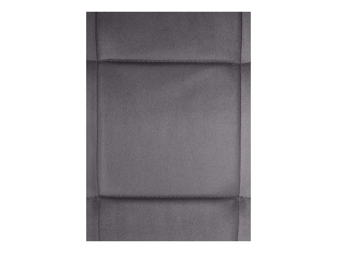 Lot de 2  chaises oscillantes - Velours - Gris foncé - Vermont