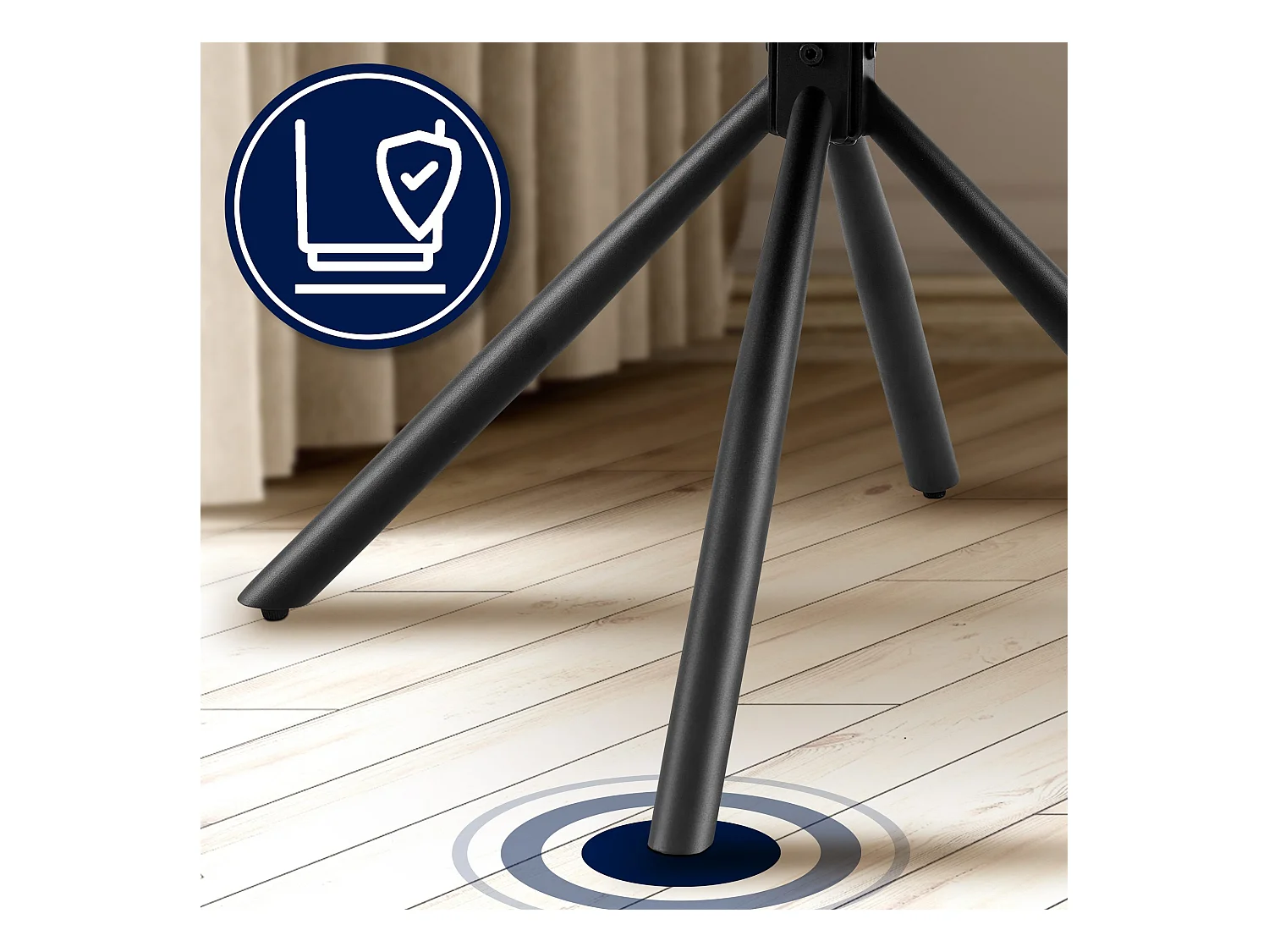 chaises avec accoudoirs - Tissu - Crème - Tipton