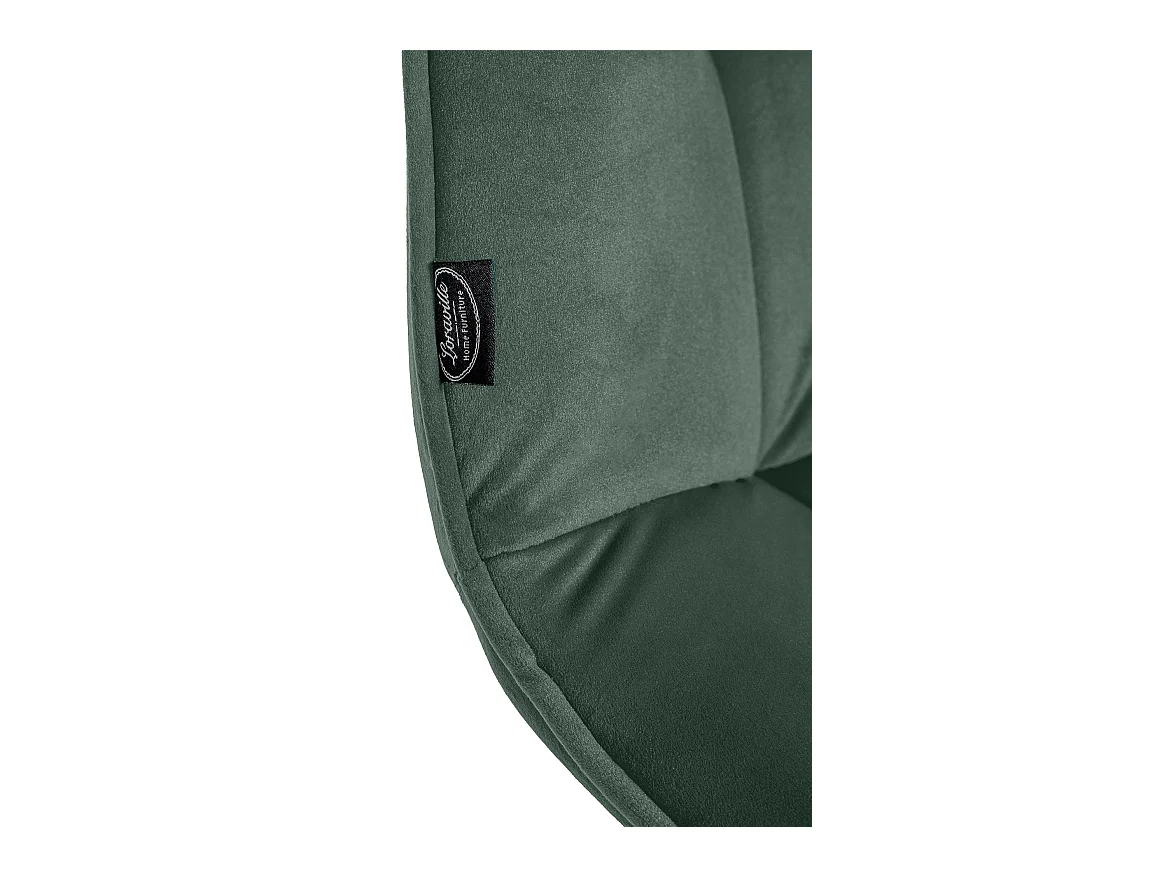 Freischwinger Stuhl - Metall - dunkelgrün - Vermont