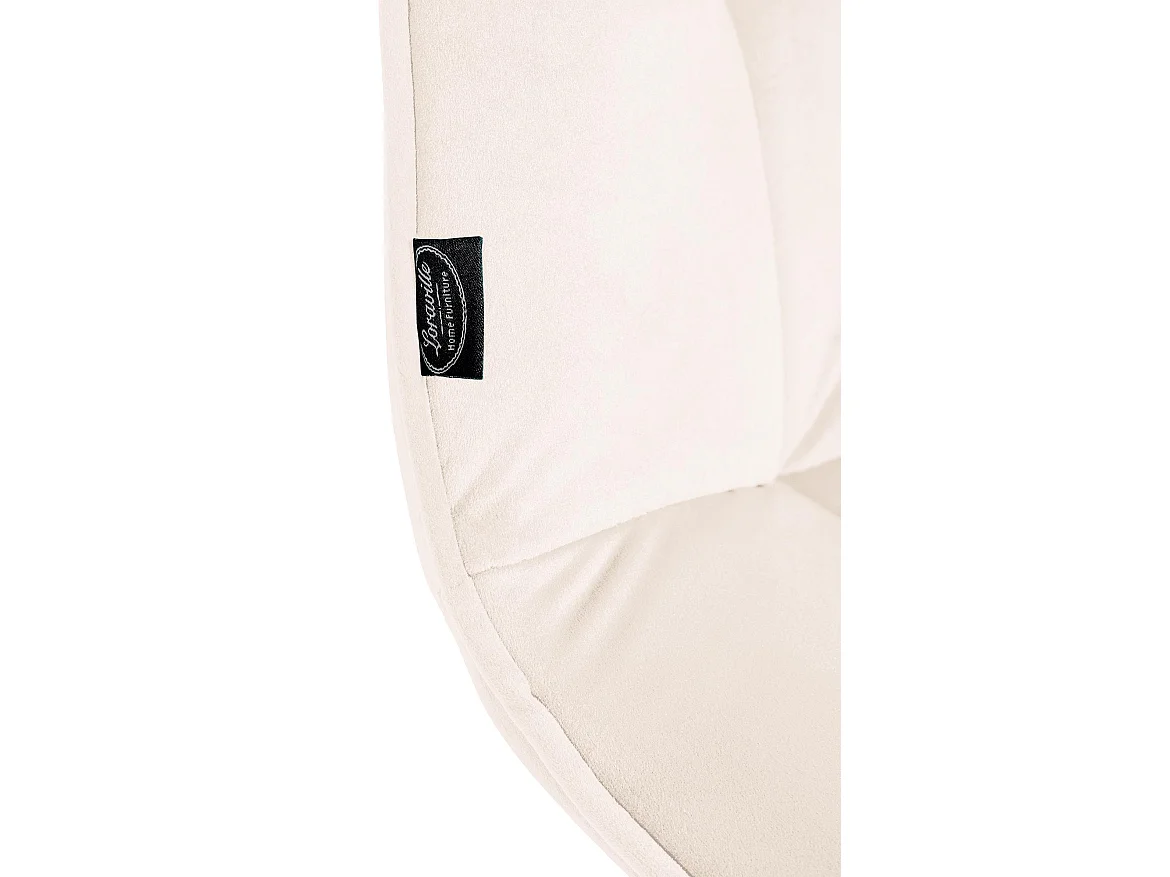 chaises oscillantes - Métal - Crème - Vermont