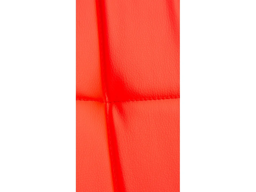 chaise salle à manger - Similicuir & Nature - Rouge - Elda