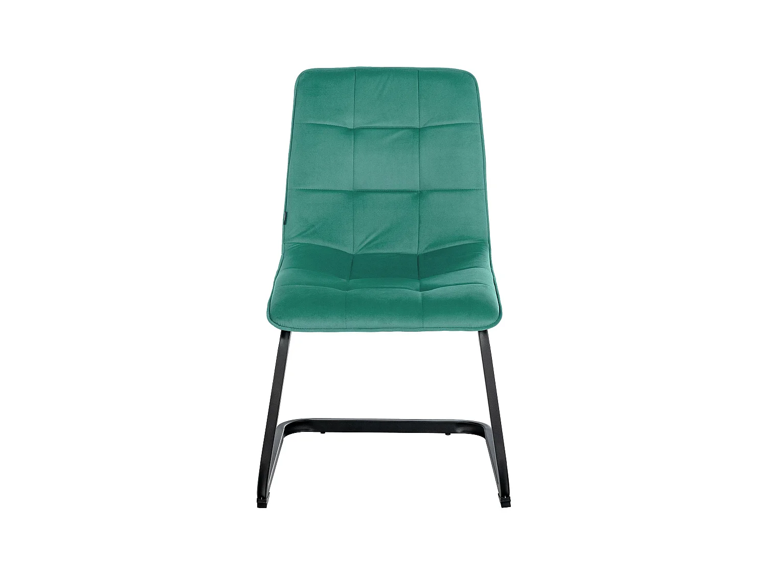 Lot de 2  chaises oscillantes - Velours - Vert - Vermont