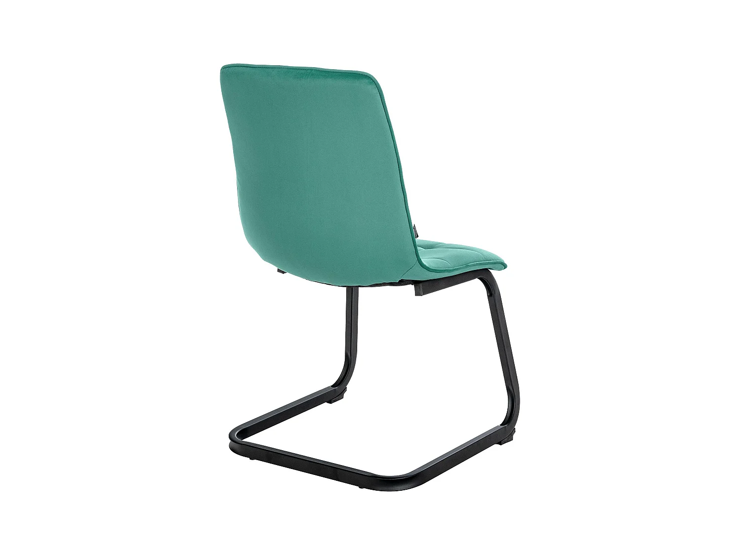 Lot de 2  chaises oscillantes - Velours - Vert - Vermont