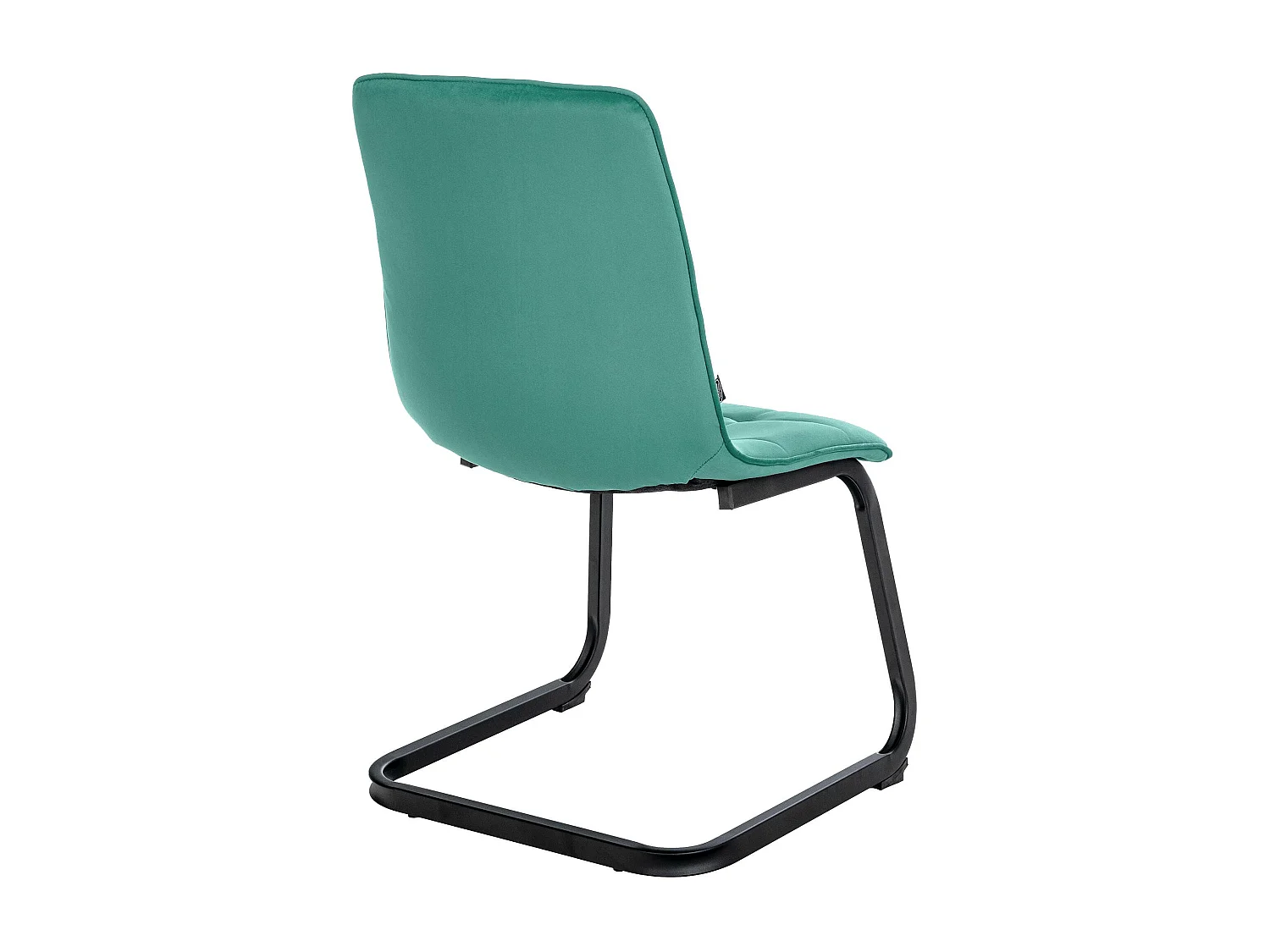 Lot de 2  chaises oscillantes - Velours - Vert - Vermont