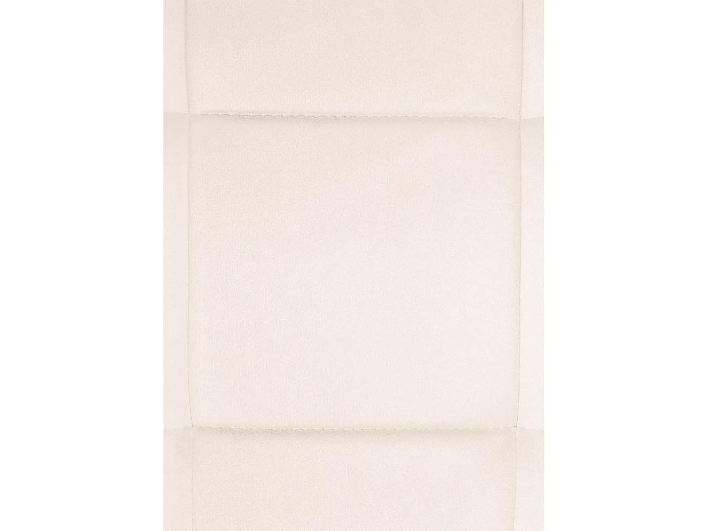 Lot de 2  chaises oscillantes - Velours - Crème - Vermont