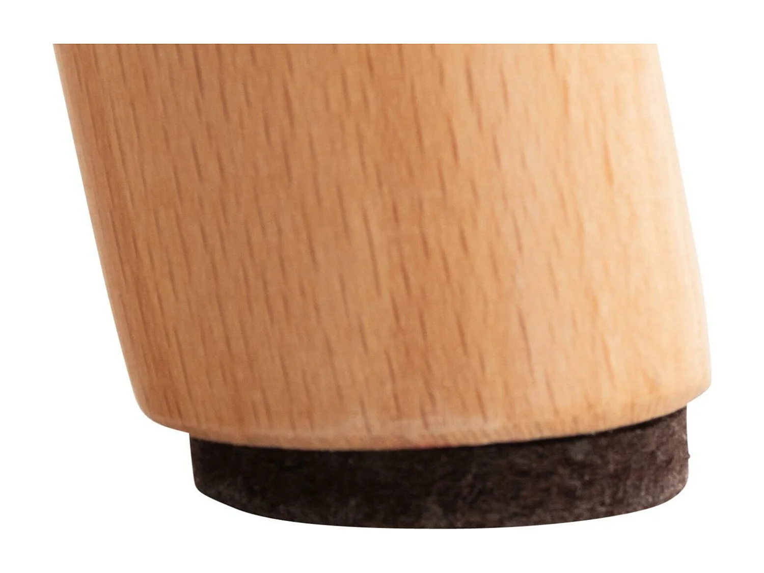 Lot de 2  chaise salle à manger - Similicuir - Blanc - Elda