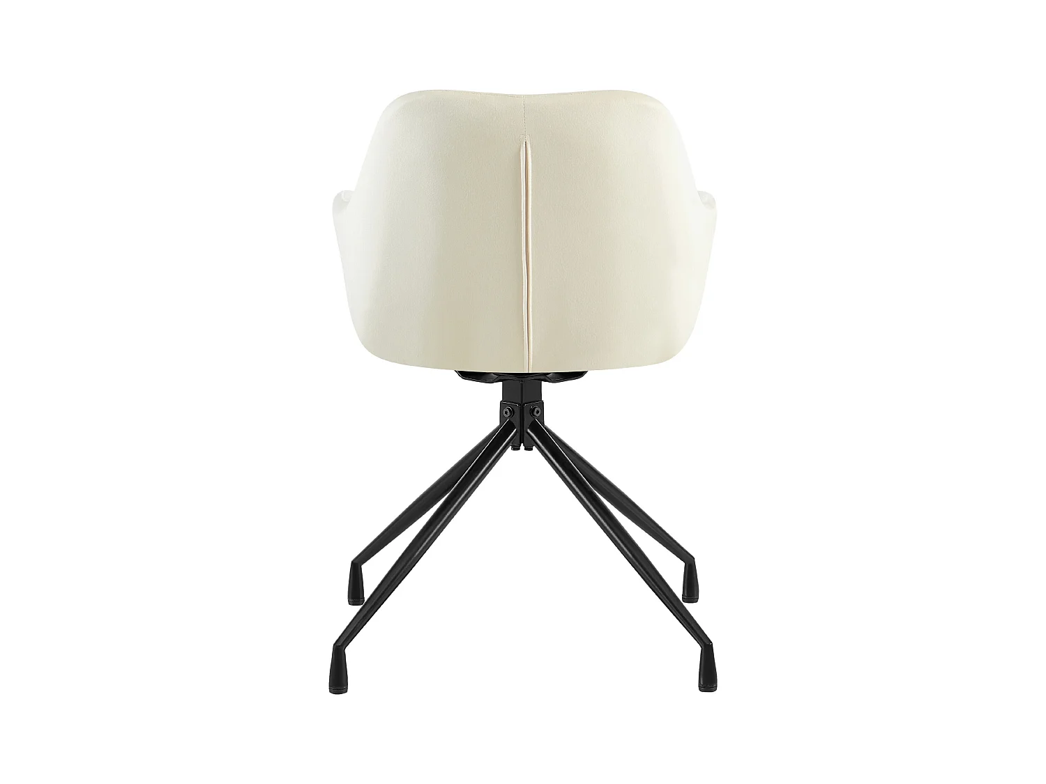 chaise salle à manger - Velours - Crème - Welby