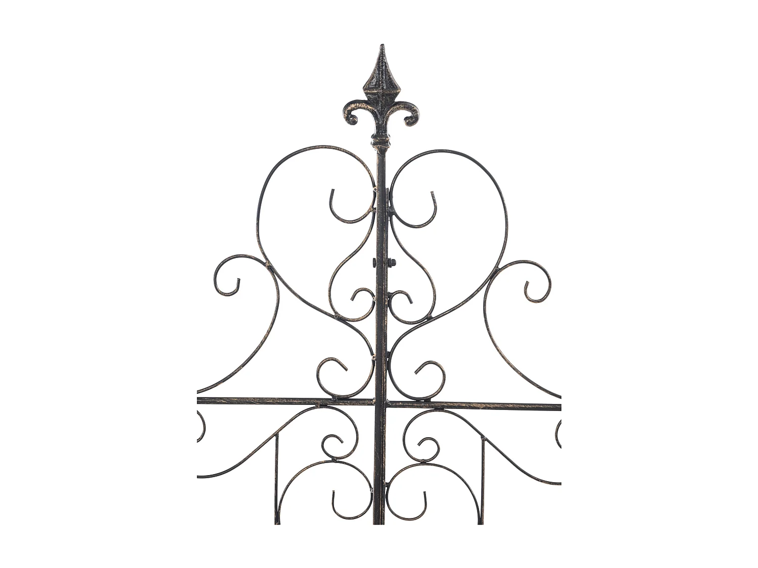 Lot de 2  Treillis - Métal - Bronze - Mandevilla