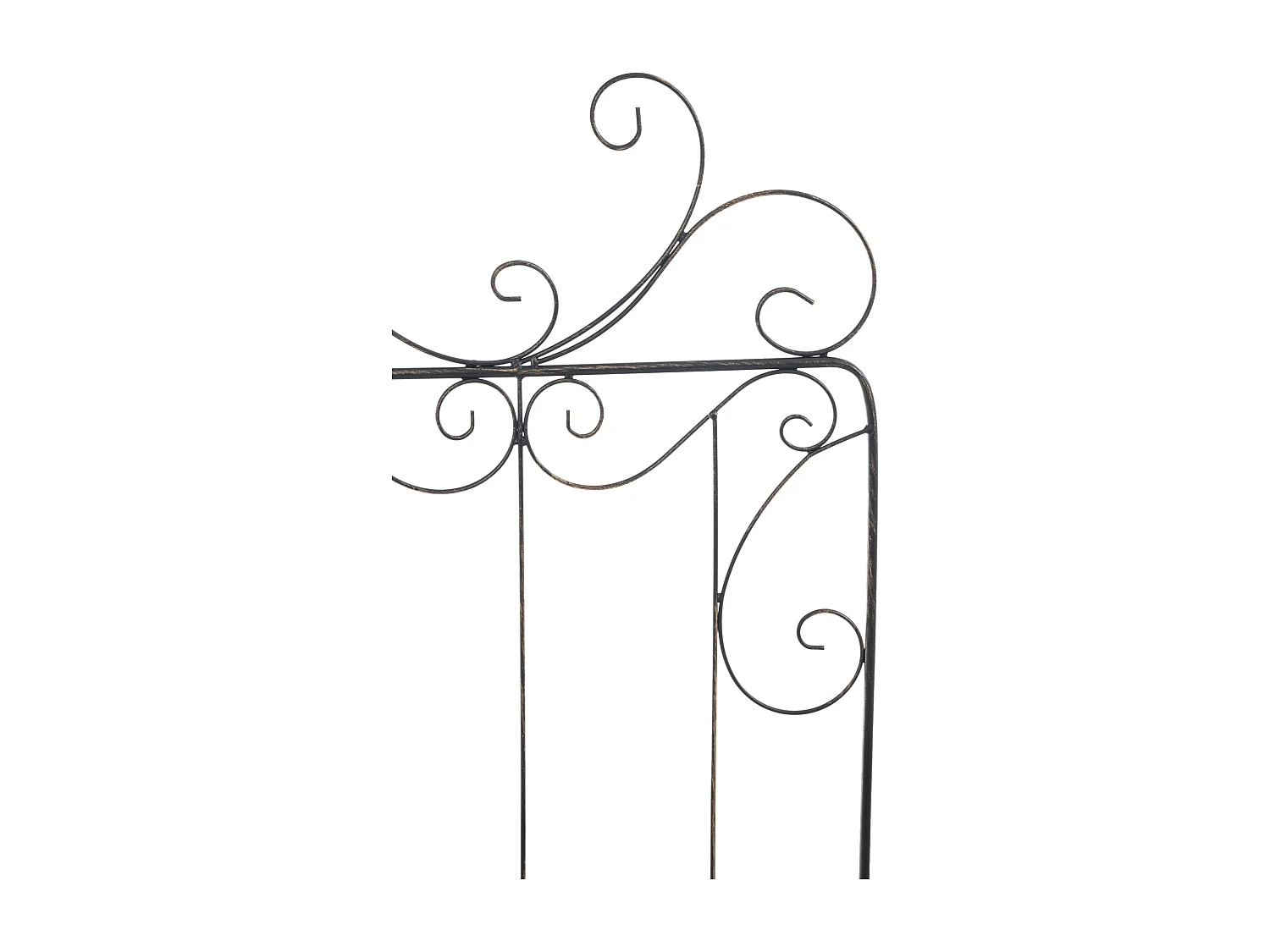 Lot de 2  Treillis - Métal - Bronze - Mandevilla