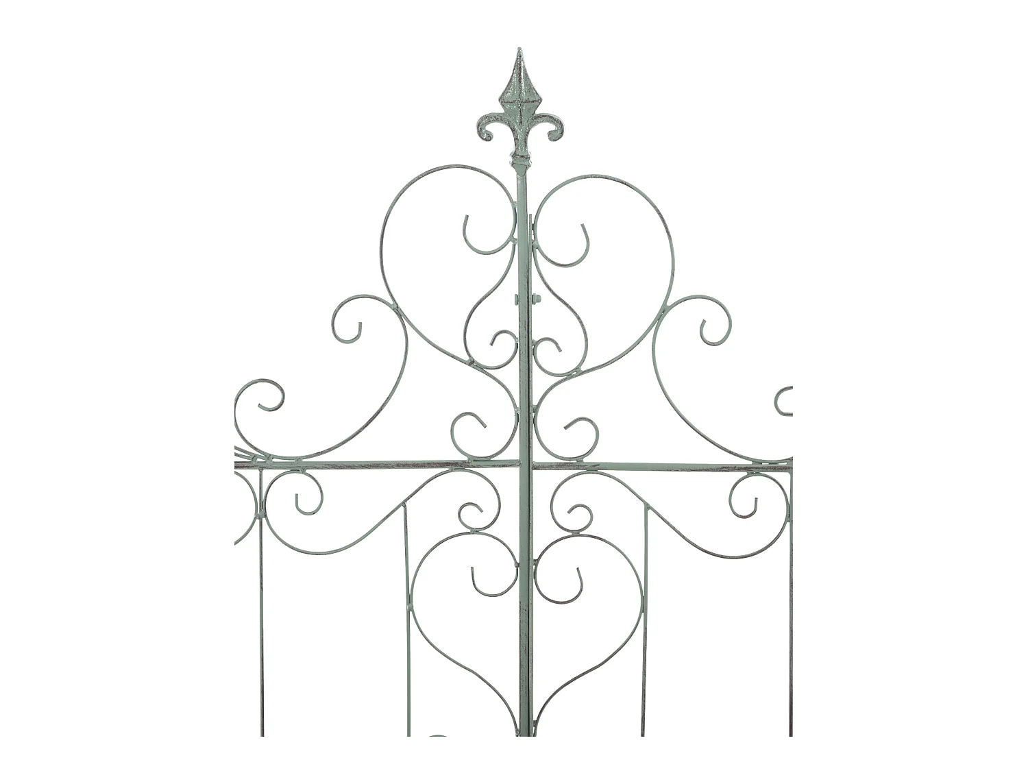 Lot de 2  Treillis - Métal - Vert antique - Mandevilla