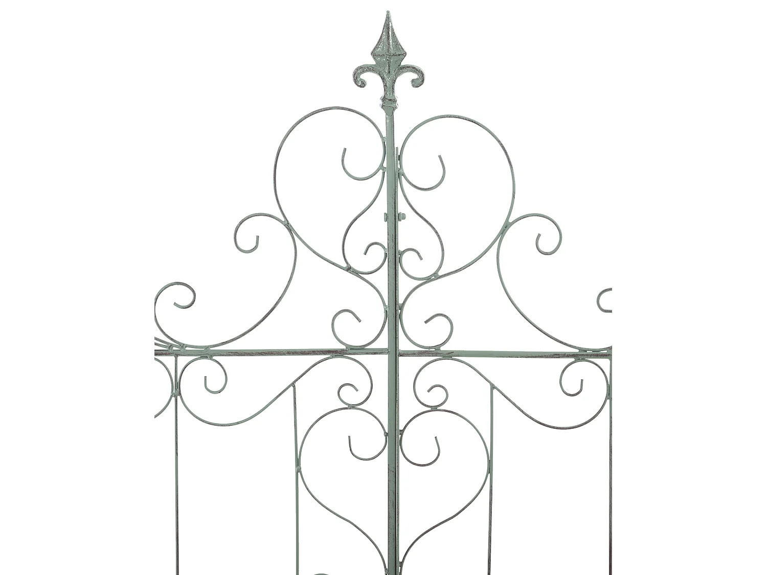 Lot de 2  Treillis - Métal - Vert antique - Mandevilla