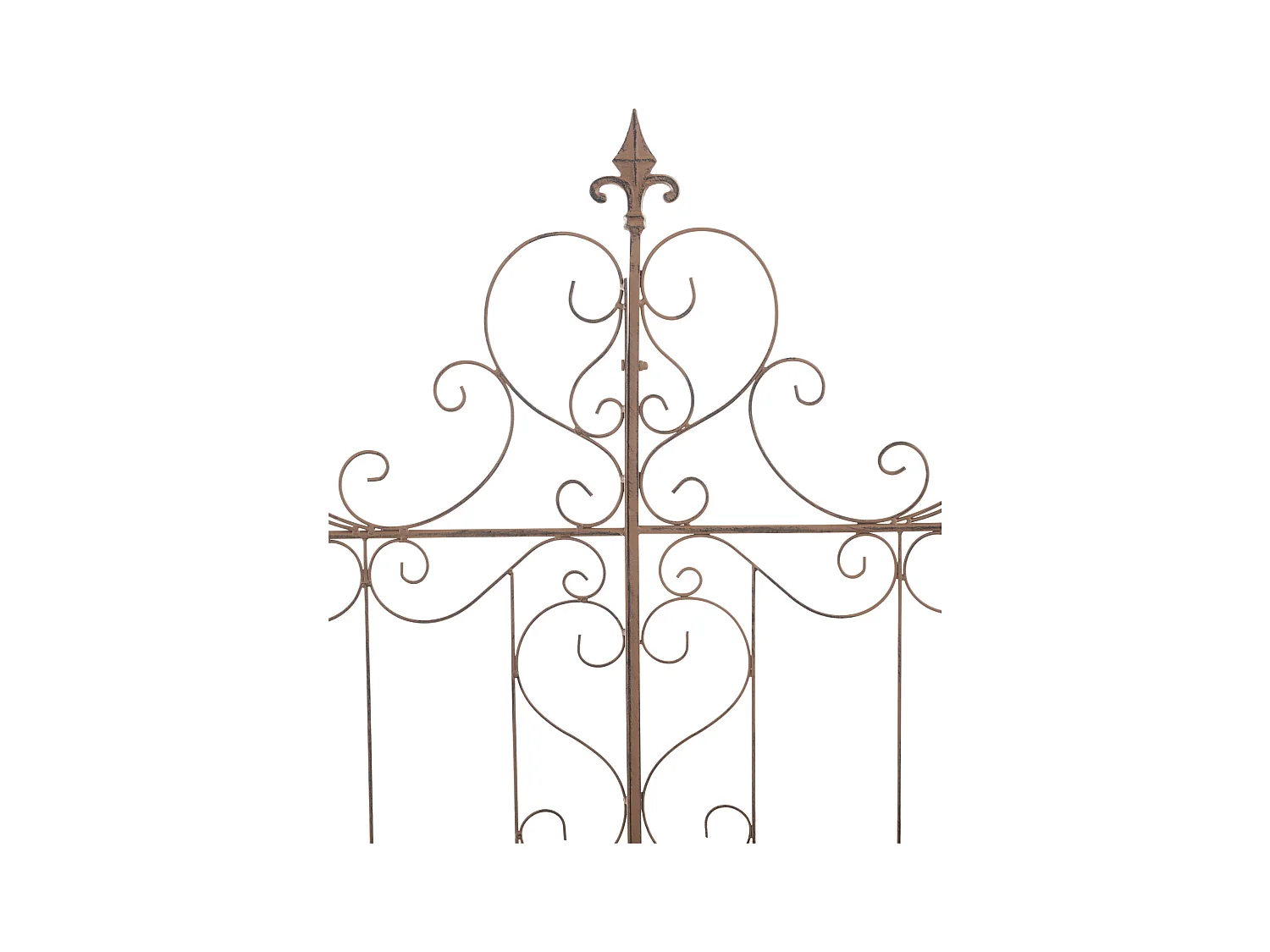 Lot de 2  Treillis - Métal - Marron antique - Mandevilla