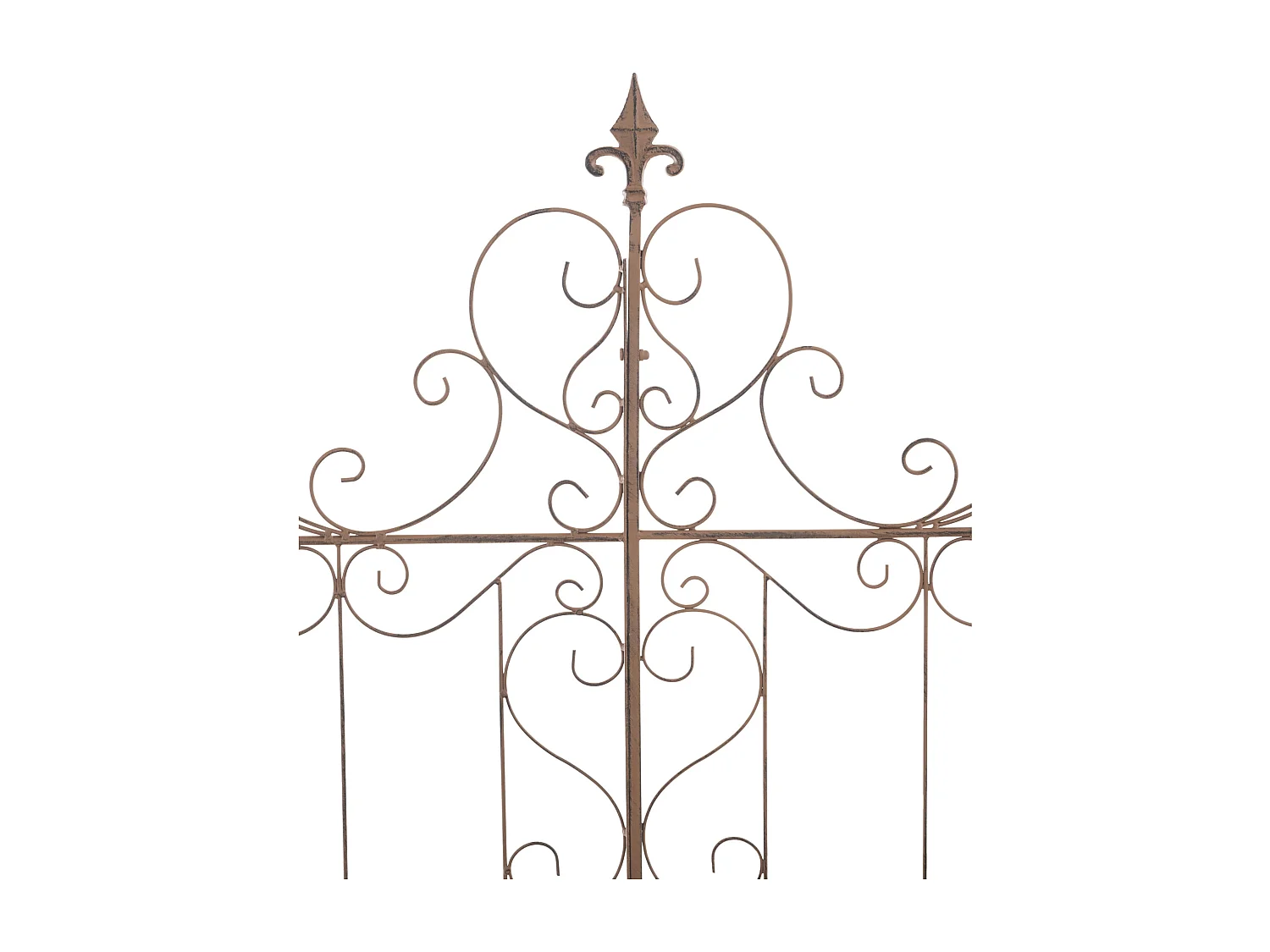 Lot de 2  Treillis - Métal - Marron antique - Mandevilla