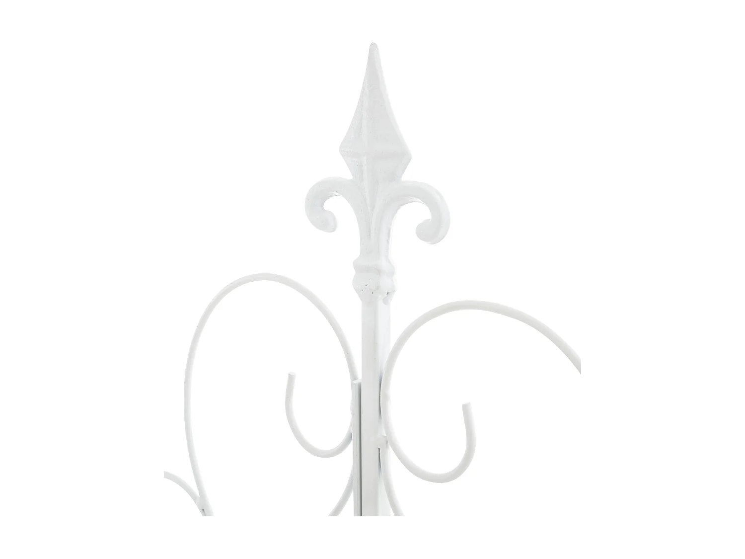 Lot de 2  Treillis - Métal - Blanc - Mandevilla