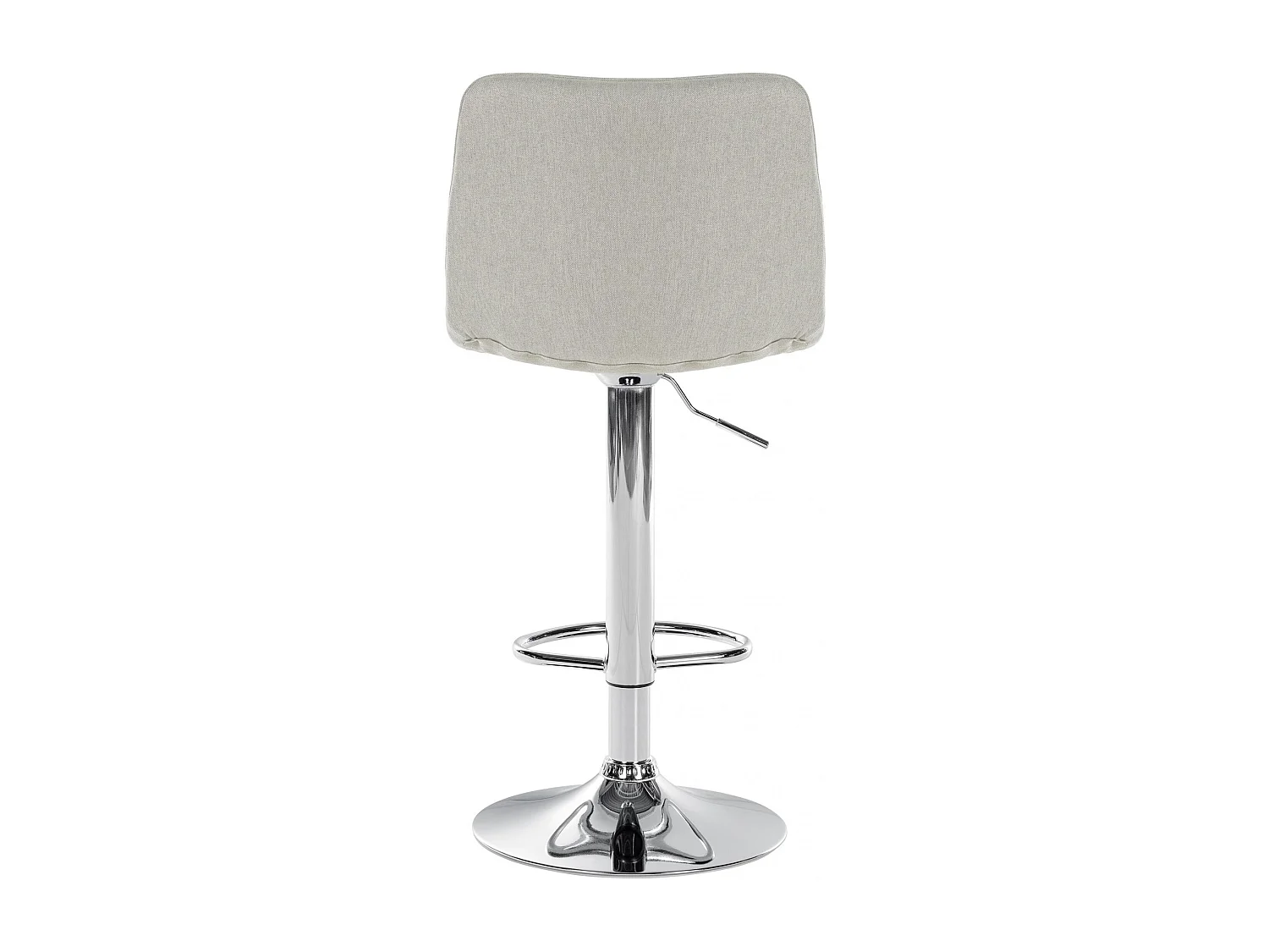 Lot de 2  Tabouret de bar - Tissu - Crème - Lex
