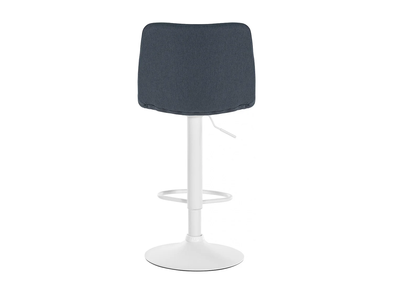 Lot de 2  Tabouret de bar - Tissu - Gris foncé - Lex