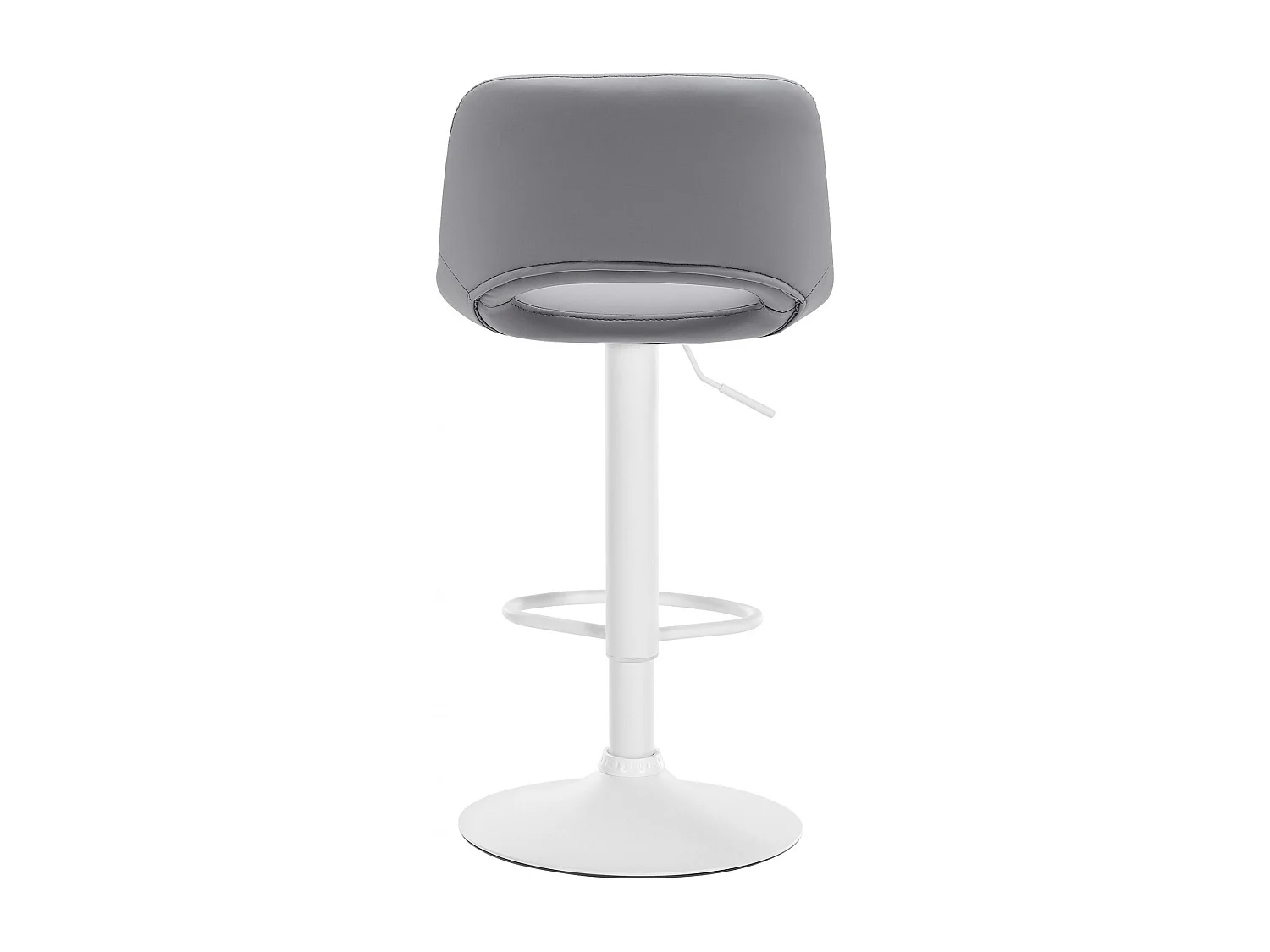 Tabouret de bar - Similicuir - Gris - Camden