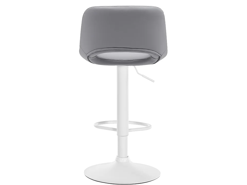 Tabouret de bar - Similicuir - Gris - Camden