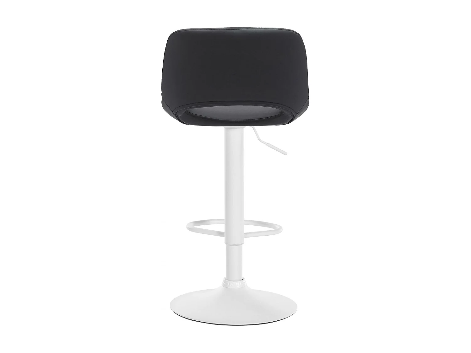 Tabouret de bar - Similicuir - Noir - Camden