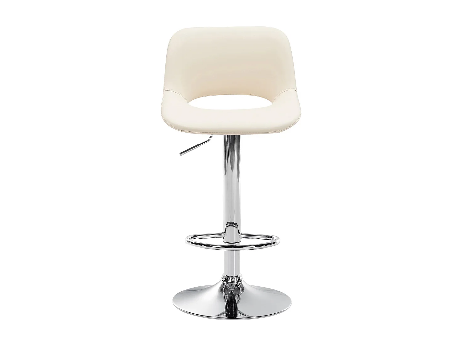 Tabouret de bar - Similicuir - Crème - Camden