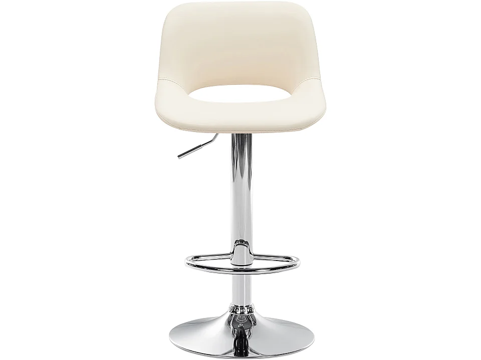Tabouret de bar - Similicuir - Crème - Camden