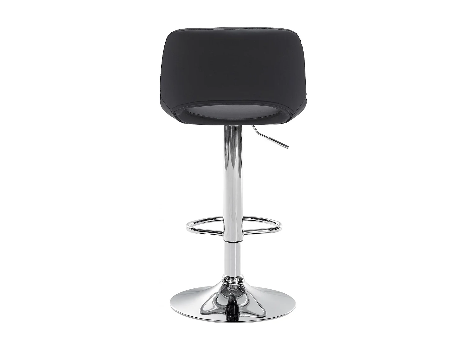 Tabouret de bar - Similicuir - Noir - Camden