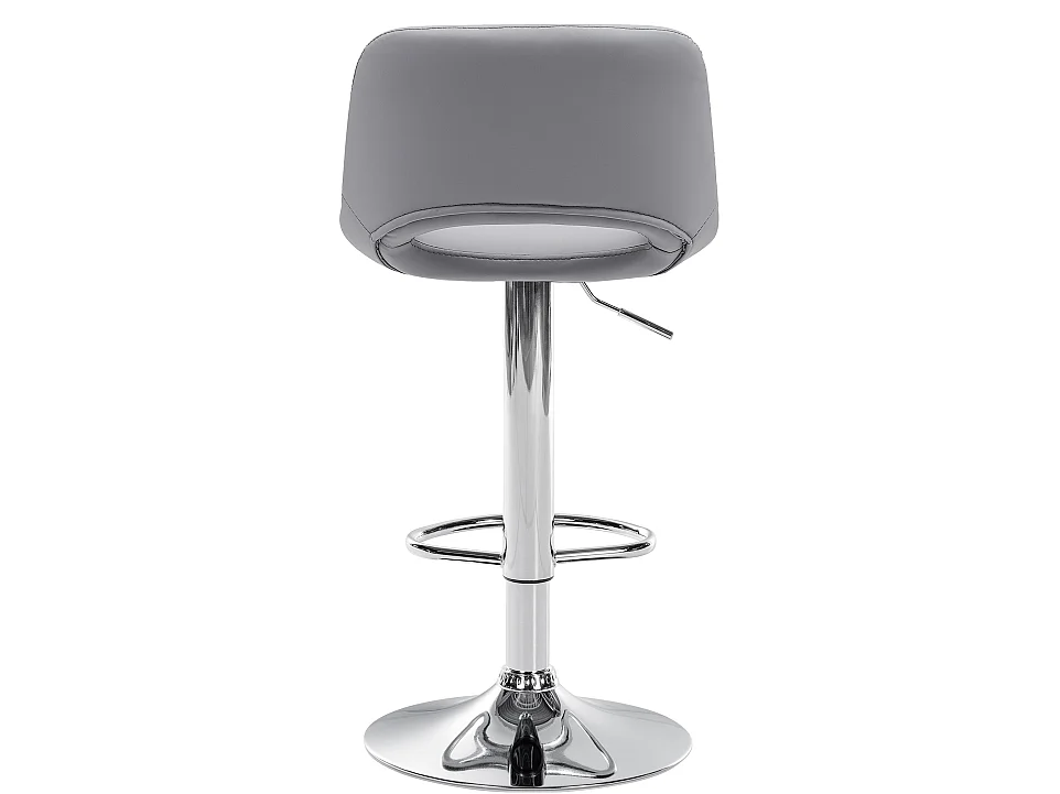 Tabouret de bar - Similicuir - Gris - Camden