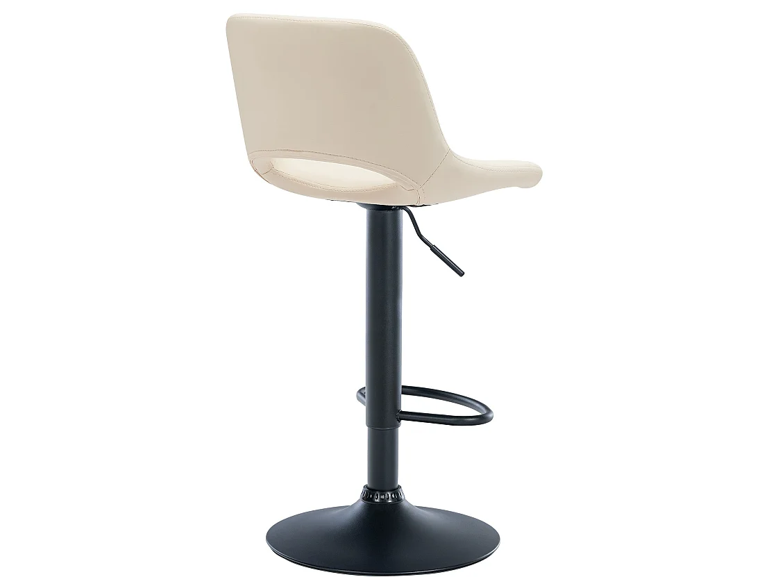 Tabouret de bar - Similicuir - Crème - Camden