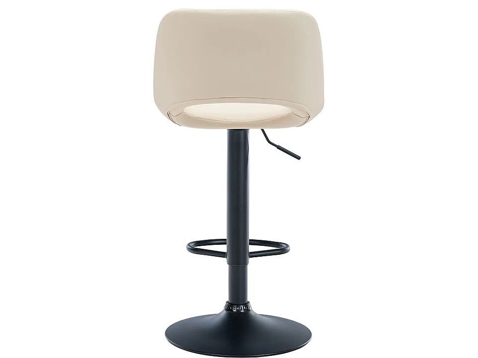 Tabouret de bar - Similicuir - Crème - Camden