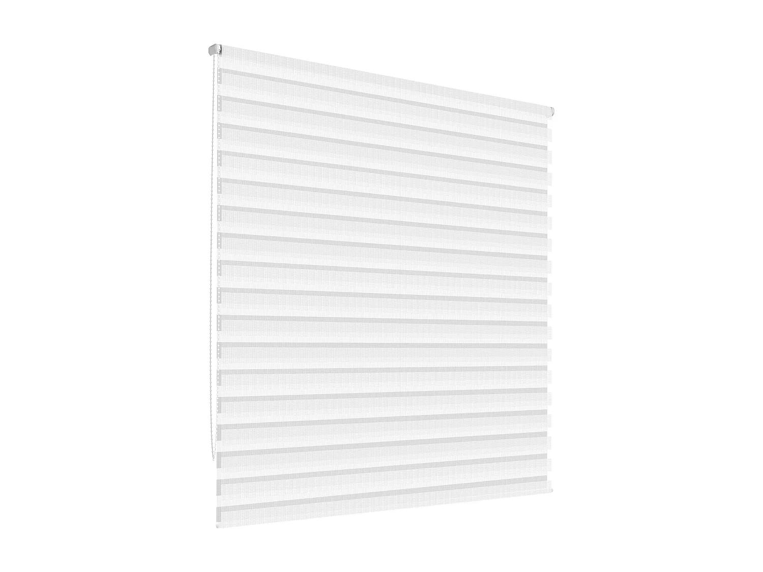 Tenda a rullo doppia 45 x 150 cm - Bianco - Klemmfix - ECD Germany