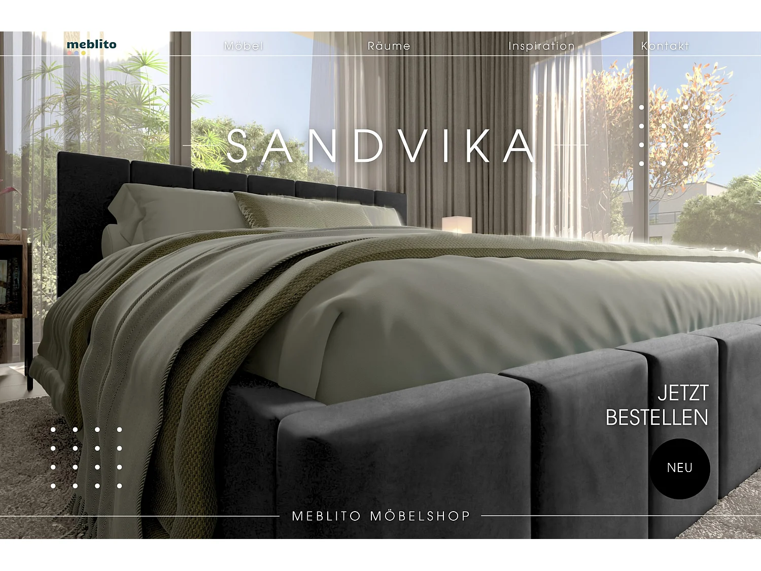 LIT CAPITONNÉ en velours Sandvika avec matelas Noir 140x200 cm