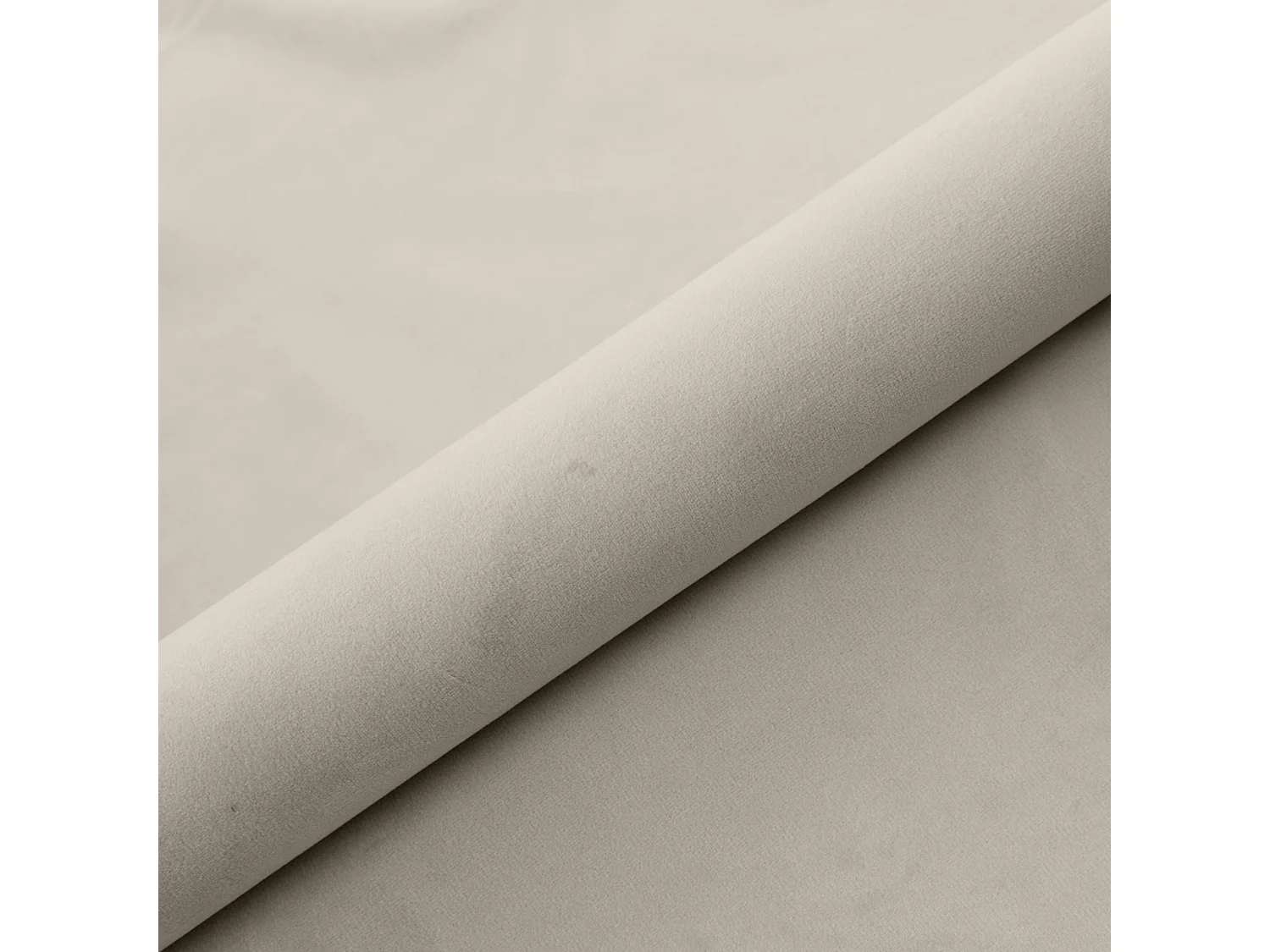 LIT TAPISSÉ avec matelas Pescara Crème 180x200 cm