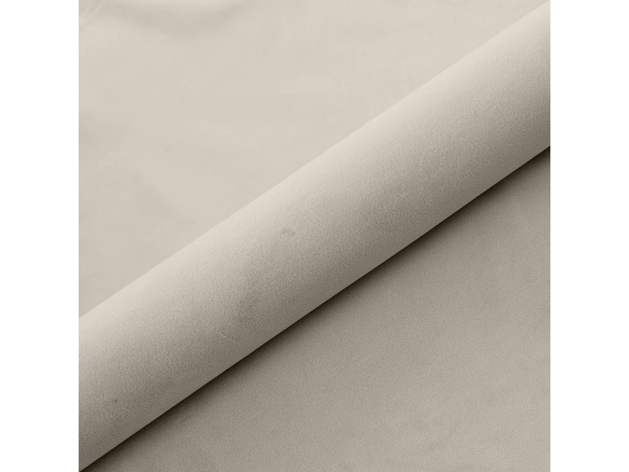 LIT TAPISSÉ avec matelas Pescara Crème 180x200 cm