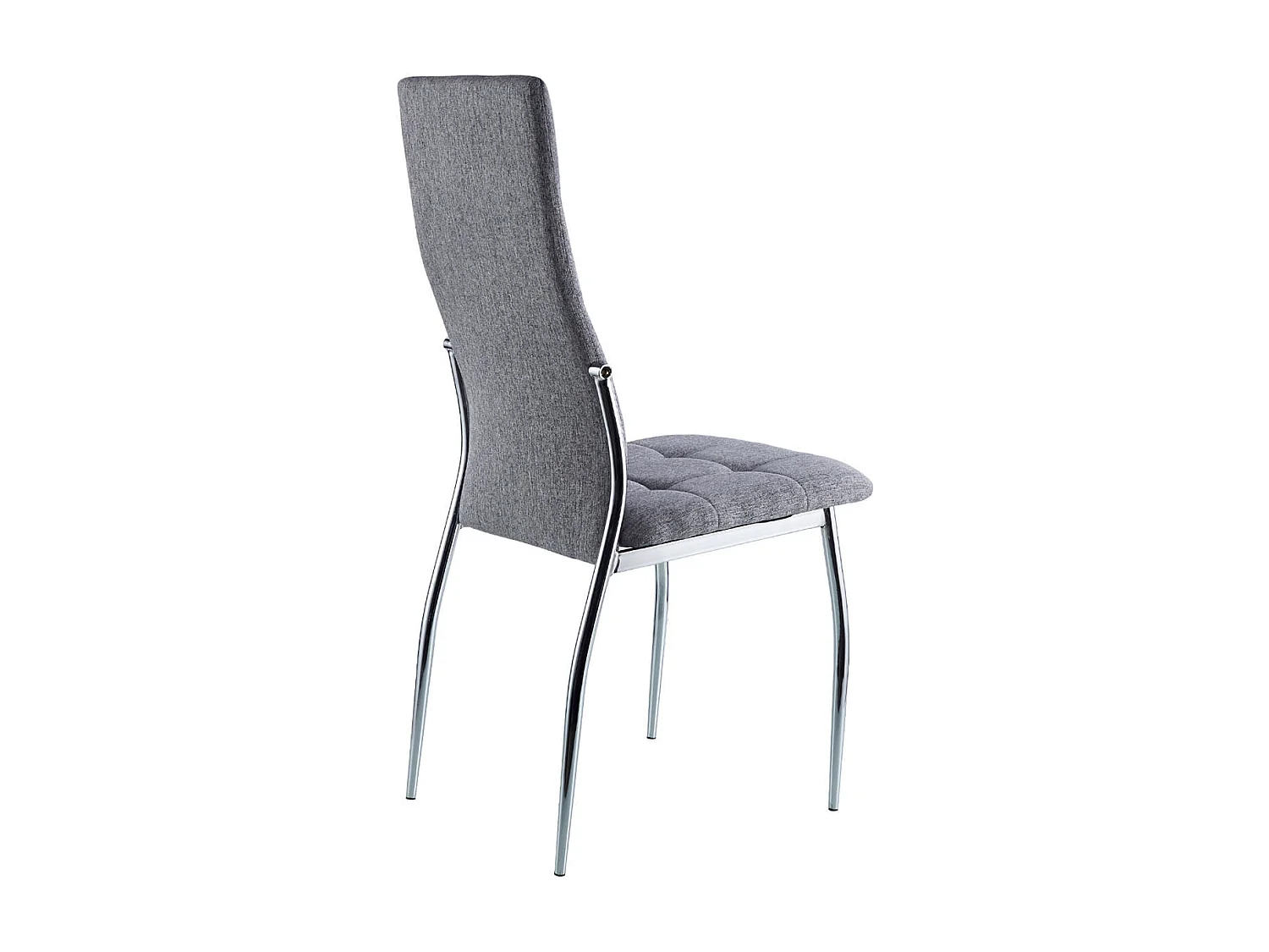Pack de 4 sillas de comedor Diana gris Adec