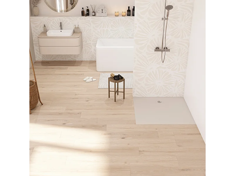 Receveur KINEDO Kinesurf Nova 80X80 Lin mat