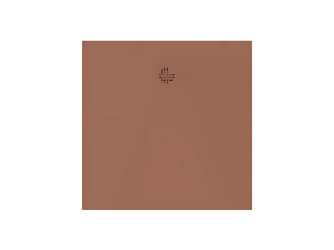Receveur KINEDO Kinesurf Nova 80X80 Terracotta mat