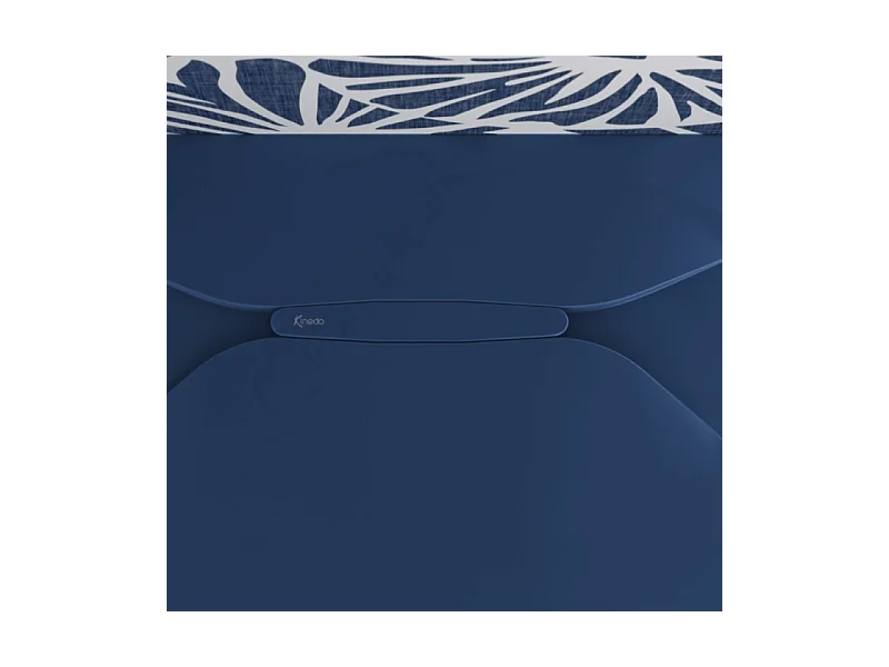 Receveur de douche KINEDO Kinediva extra-plat 90x90 Bleu marine