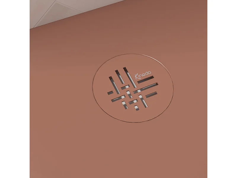 Receveur KINEDO Kinesurf Nova 100X80 Terracotta mat