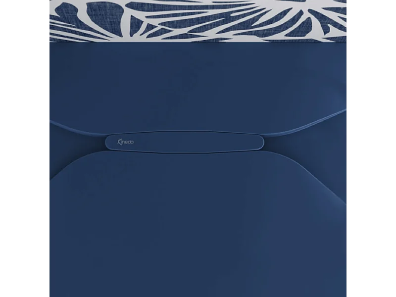 Receveur de douche KINEDO Kinediva extra-plat 120x80 Bleu marine