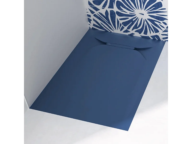 Receveur de douche KINEDO Kinediva 120X90 Bleu marine