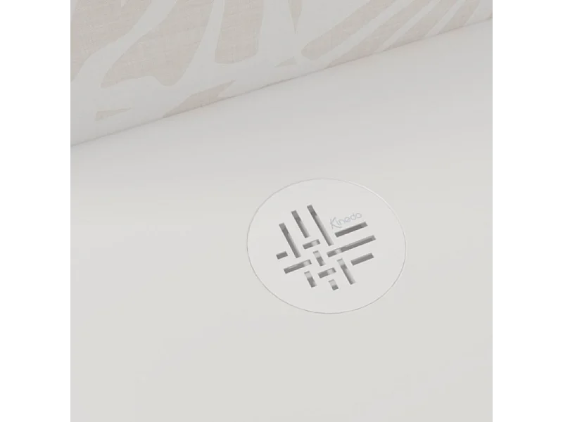 Receveur KINEDO Kinesurf Nova 90X90 Lin mat