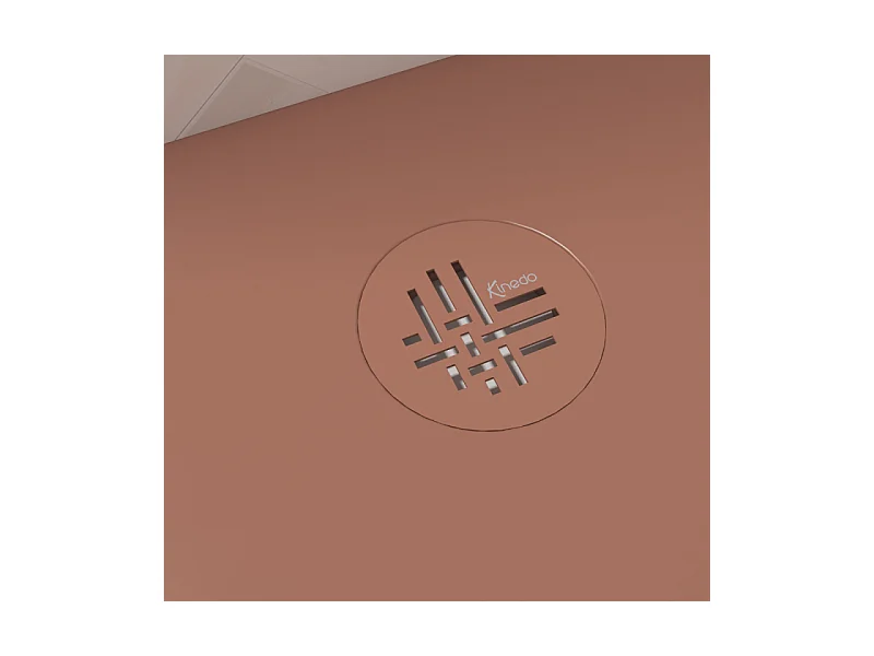 Receveur KINEDO Kinesurf Nova 160X80 Terracotta mat